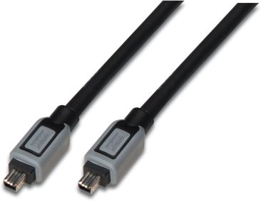 Digitus FireWire IEEE 1394A connection cable, 4pin - 4pin- DB-230618