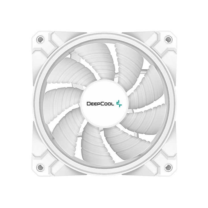 DeepCool CF120 Plus 120mm ARGB Case Fan - Triple Pack White — 3