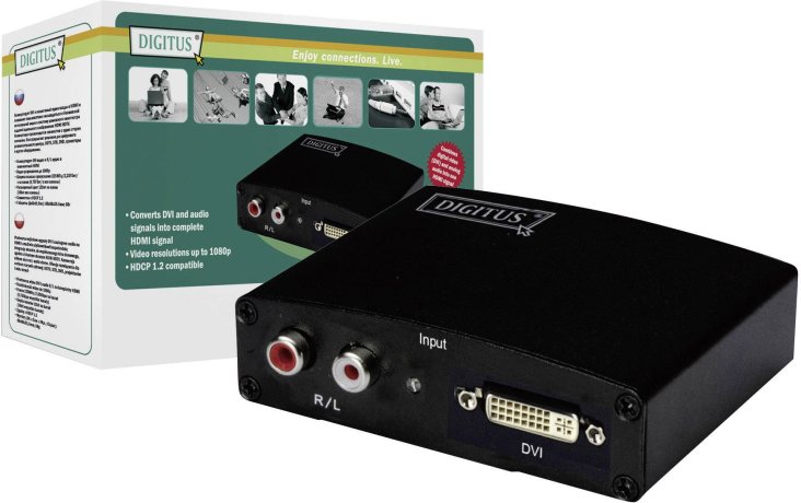 Digitus Video Converter - DVI/Audio to HDMI - DS-40230 — 3