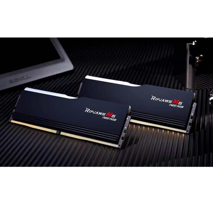 G.Skill Ripjaws M5 Neo RGB 32GB (2 x 16GB) DDR5 6000 MHz CL36-36-36-96 1.35V - AMD Expo - Black — 6