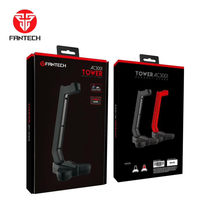 Fantech Tower AC3001 Headset Stand - Red - Fantech AC3001 RED — 4