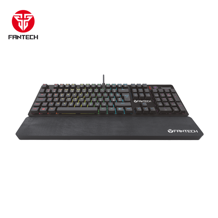 Fantech PILO AC4101L Ergonomic Keyboard Wristpad - Large, Black - Fantech AC4101L — 2