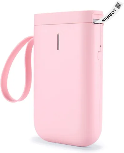NIIMBOT Label Maker Machine D11 Label Printer Tape Included - Pink - 28978-D11A - PNK