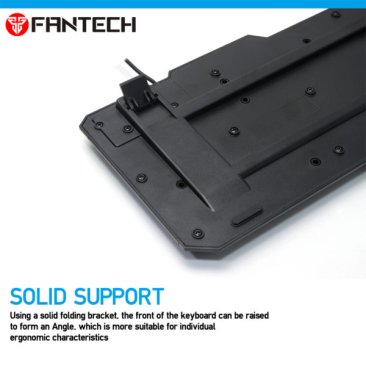 Fantech K210 USB Multimedia Membrane Office Keyboard - Fantech K210 — 5