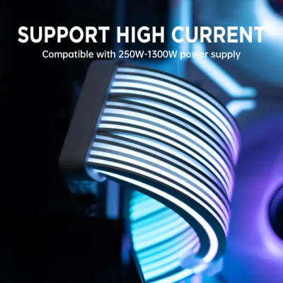 AS 3*8PIN RGB DUAL SR WHT — 3