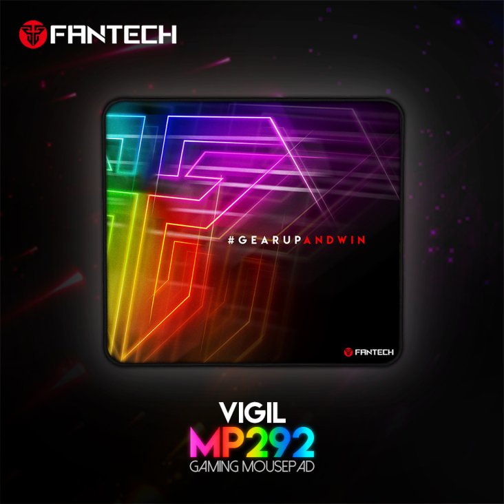 Fantech Vigil MP292 Soft Gaming Mousepad - 29x25cm - Fantech MP292 — 2