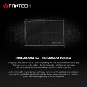 Fantech Vigil MP292 Soft Gaming Mousepad - 29x25cm - Fantech MP292 — 3