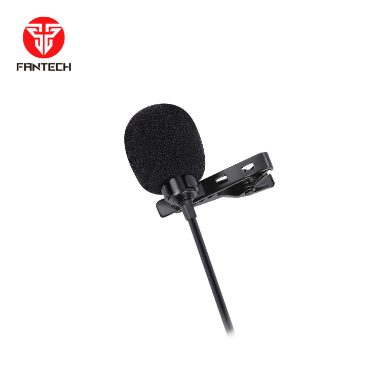 Fantech MV-01 3.5mm Wired Lavalier Microphone - FANTECH MV01 — 3