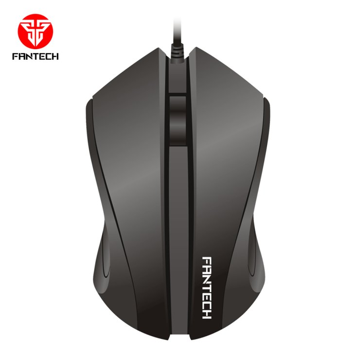 Fantech T532 1200 DPI USB Optical Mouse - Black