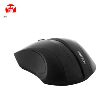 Fantech T532 1200 DPI USB Optical Mouse - Black — 3