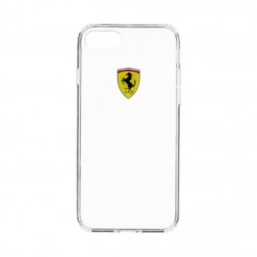 Ferrari Racing Shield iPhone 7 TPU Back Case - Transparent - FEHCP7TR1