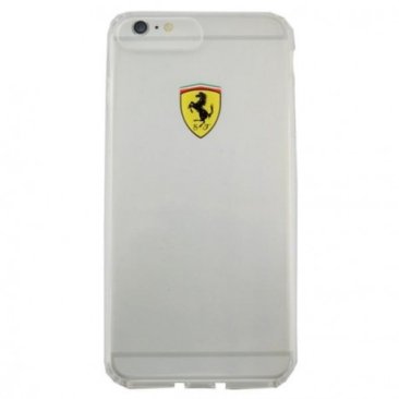 Ferrari Racing Shield iPhone 7 TPU Back Case - Transparent - FEHCP7TR1 — 2