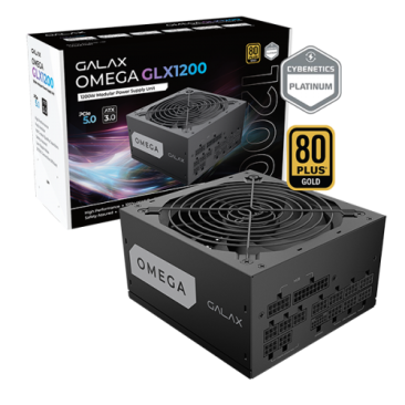 Galax Omega GLX1200 1200W 80+ Gold ATX 3.0 Full Modular Power Supply - Black - G-PGO1BGPFNAFB0-GXLG — 6