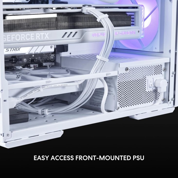 Lian Li Lancool 207 Mid Tower ATX PC Case - White - G99.LAN207RW.00 — 3