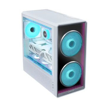Lian Li Lancool 217 INF Mid Tower Gaming Case - White - G99.LAN217INFW.00 — 2