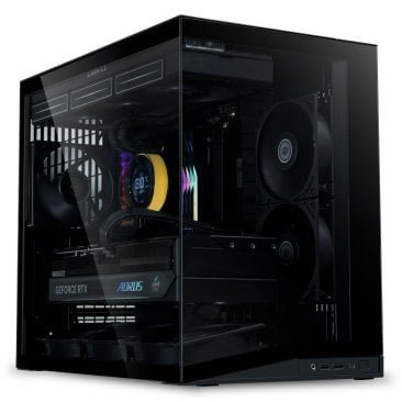 Lian Li O11D Mini V2 Flow Gaming Case Black (with 5 pcs of non RGB fans) - G99.O11DMIV2FX.BLK.00 — 2