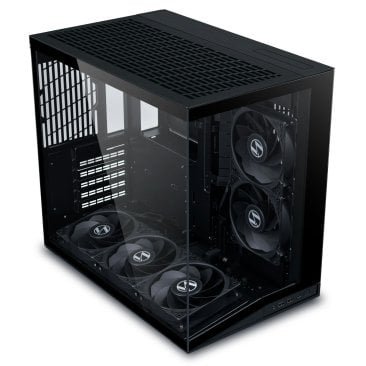Lian Li O11D Mini V2 Flow Gaming Case Black (with 5 pcs of non RGB fans) - G99.O11DMIV2FX.BLK.00 — 3