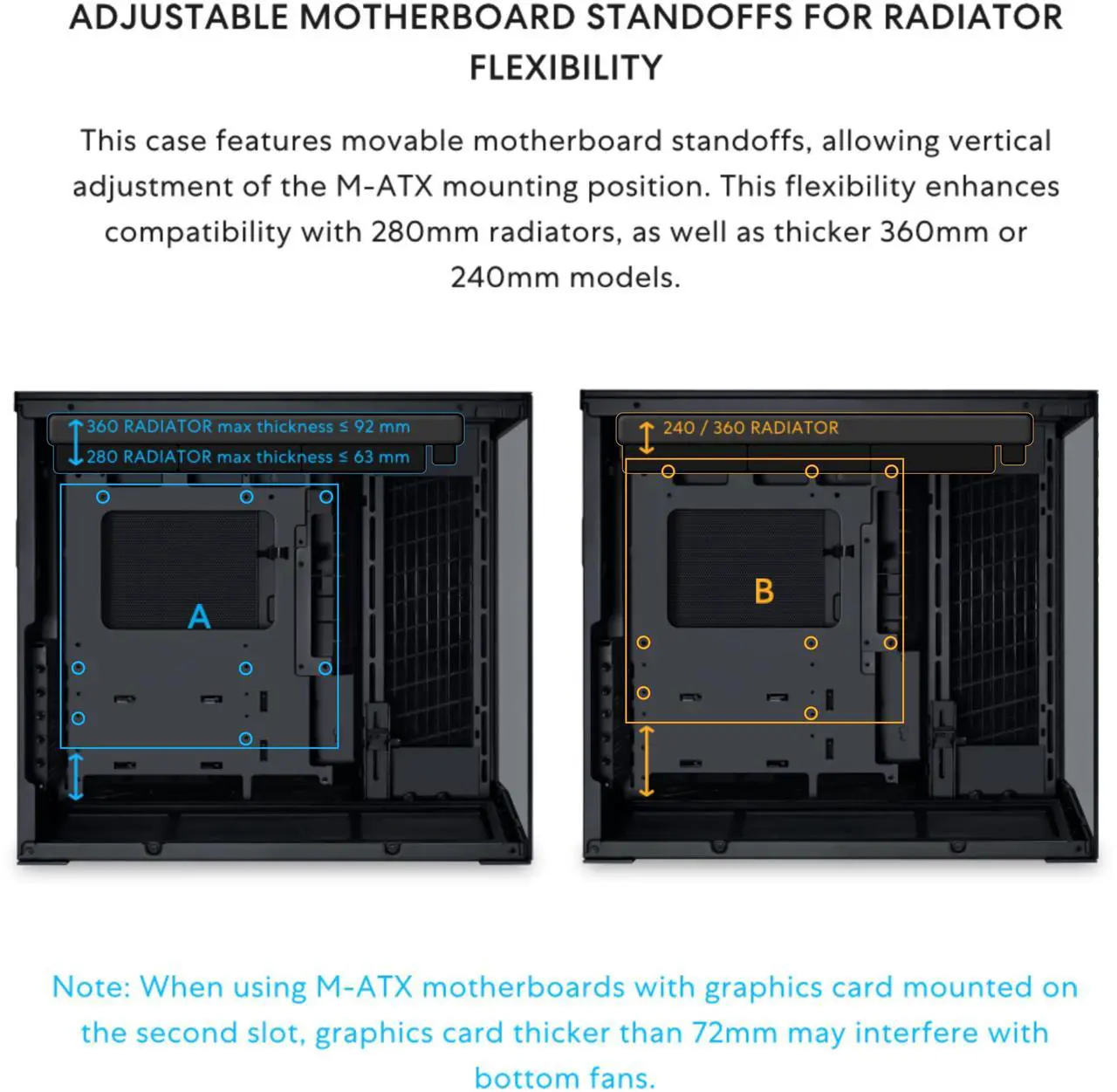 Lian Li O11D MINI V2 Compact ATX Mid-Tower Airflow Computer Case - Black - G99.O11DMIV2X.BLK.00 — 5