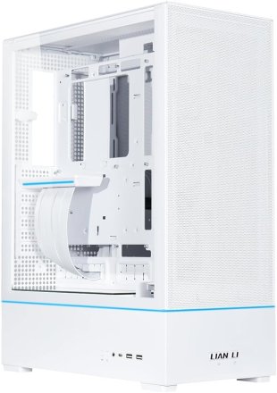 Lian Li SUP01 Mid Tower ATX ARGB PC Case - White