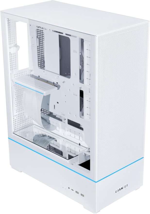 Lian Li SUP01 Mid Tower ATX ARGB PC Case - White — 4
