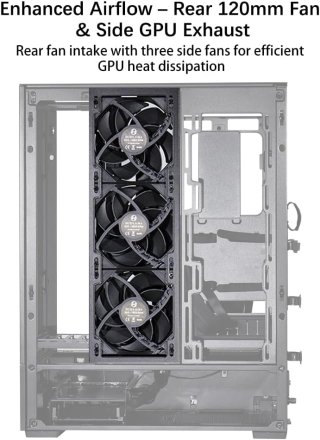 Lian Li SUP01 Mid Tower ATX ARGB PC Case - White — 6