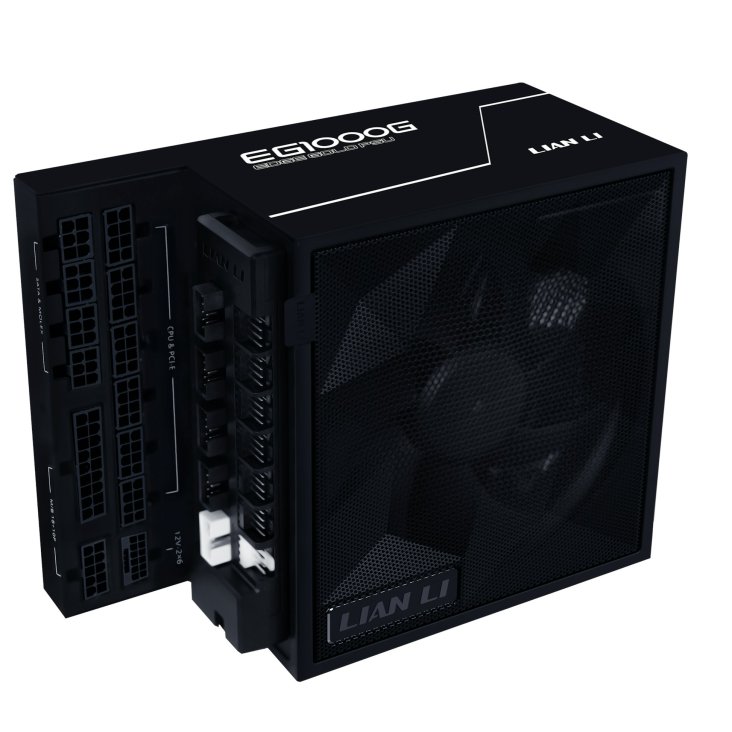 Lian Li Edge Gold 1000W Black (with USB HUB) - G9P.EG1000G.BH00.UK — 5