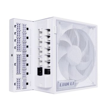Lian Li Edge Gold 1200W Power Supply with USB HUB - White - G9P.EG1200G.WH00.UK — 2