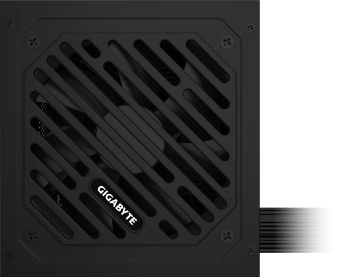 GIGABYTE P650SS Non Modular Power Supply, 650W Power, 80 Plus Silver Efficiency, 120mm Fluid Dynamic Bearing Fan, Intel ATX 3.0 Standard, 0.9 Active PFC, Black - GP-P650SS — 2