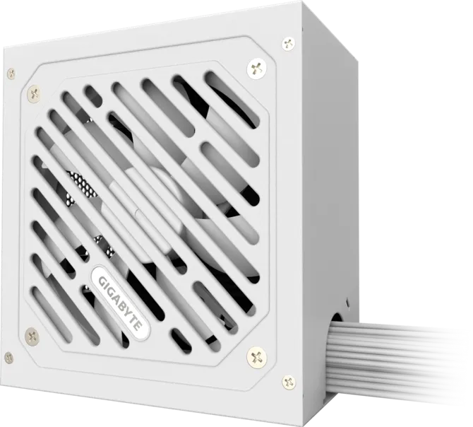 GIGABYTE P650SS Non Modular Power Supply, 650W Power, 80 Plus Silver Efficiency, 120mm Fluid Dynamic Bearing Fan, Intel ATX 3.0 Standard, 0.9 Active PFC, Ice- GP-P650SS-ICE — 4
