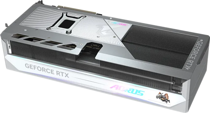GIGABYTE AORUS GeForce RTX 5080 MASTER ICE Graphics Card, 16GB GDDR7 256-Bit Memory, 2805 MHz Core Clock, 30 Gbps Memory Clock, 10752 CUDA Cores, PCI-Express 5.0, White- GV-N5080AORUSMICE-16GD — 5