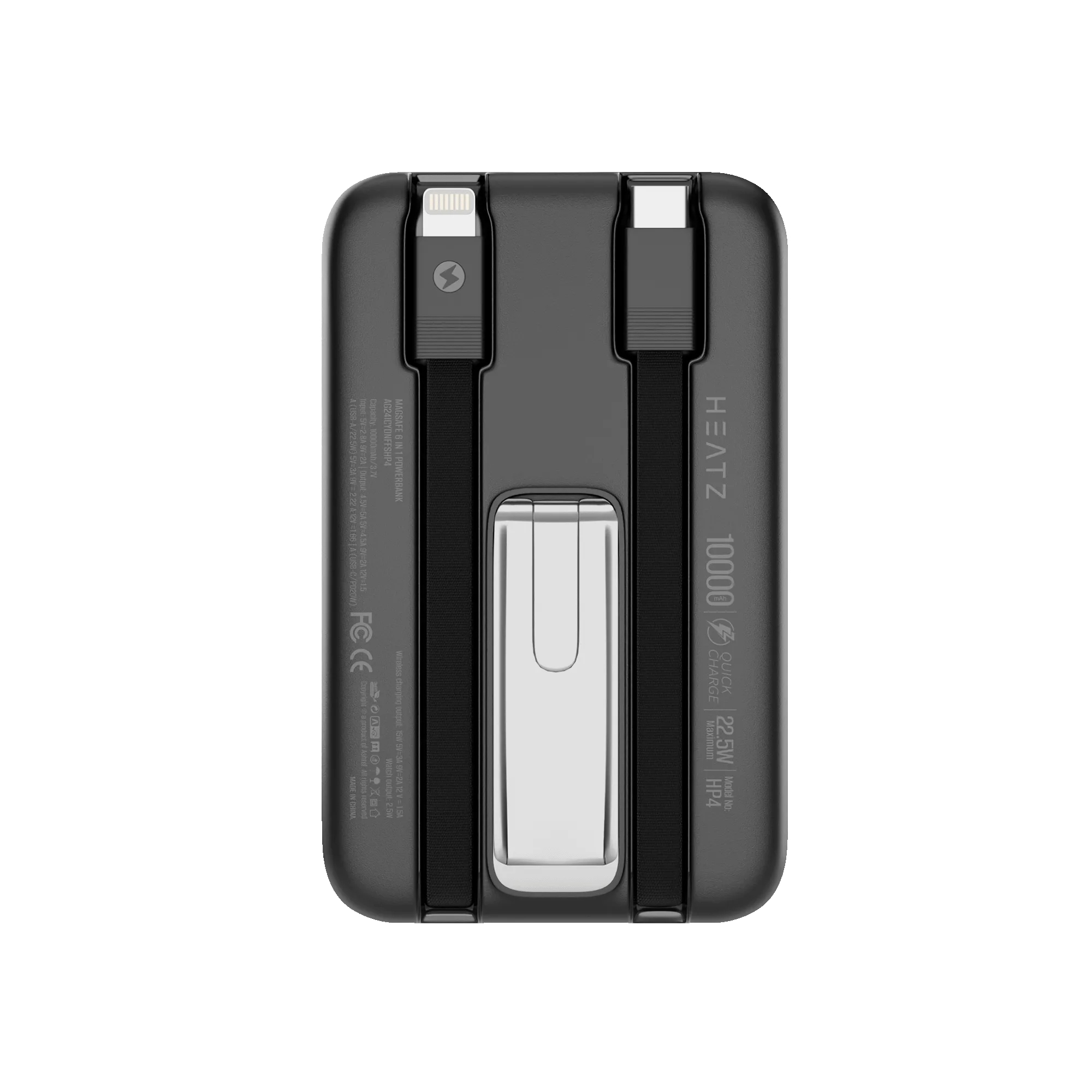 Heatz 6-in-1 power Bank with 10,000mAh capacity — 2