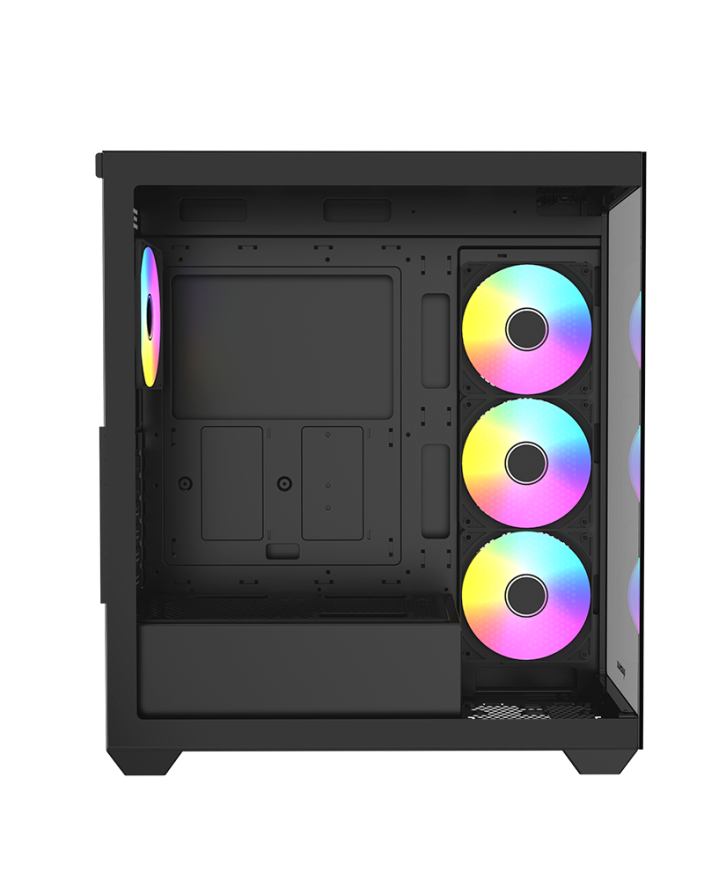 RAIDMAX Infinita i800 ATX Mid Tower PC Case - Black — 2