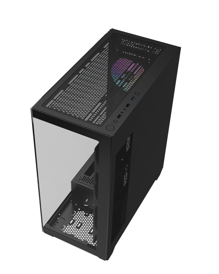 RAIDMAX Infinita i800 ATX Mid Tower PC Case - Black — 3