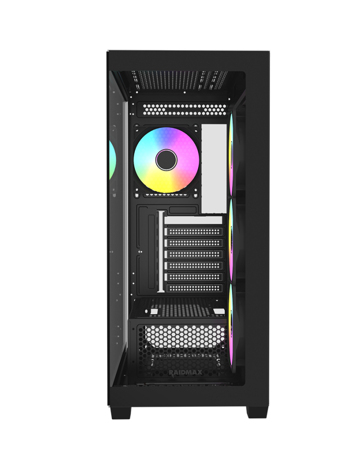 RAIDMAX Infinita i800 ATX Mid Tower PC Case - Black — 6
