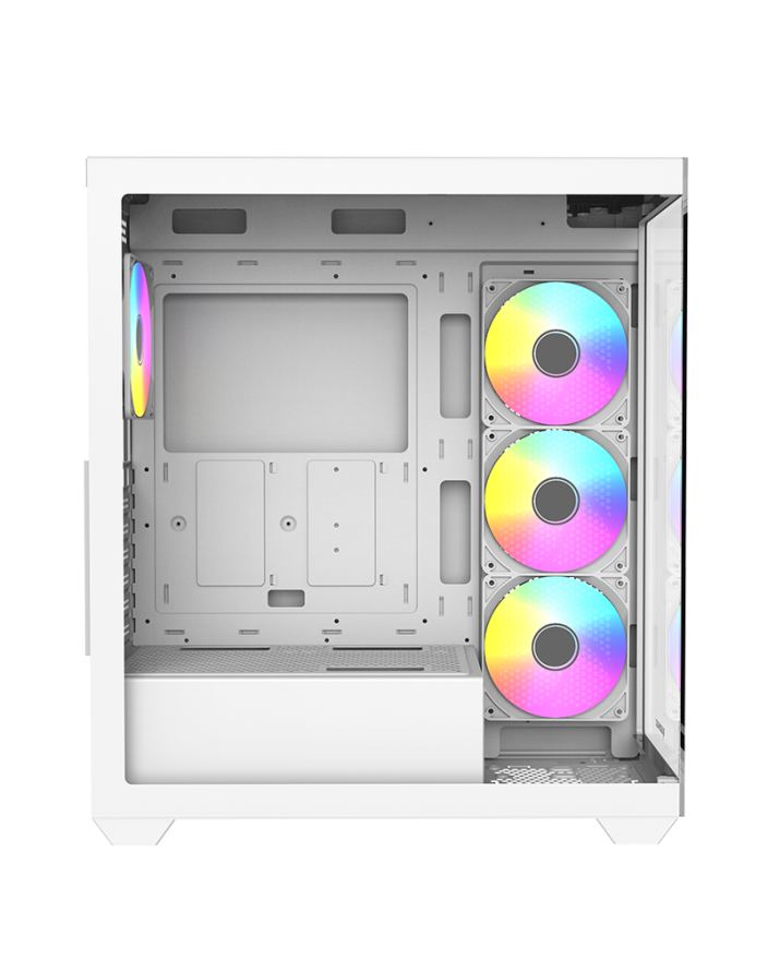 Raidmax Infinita i800 ARGB Mid-Tower Gaming Case - White — 3