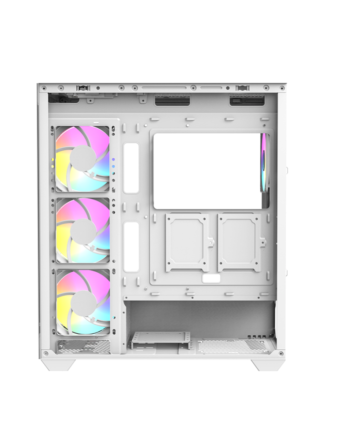 Raidmax Infinita i800 ARGB Mid-Tower Gaming Case - White — 5