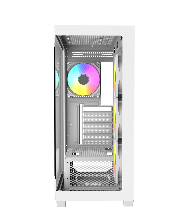Raidmax Infinita i800 ARGB Mid-Tower Gaming Case - White — 6