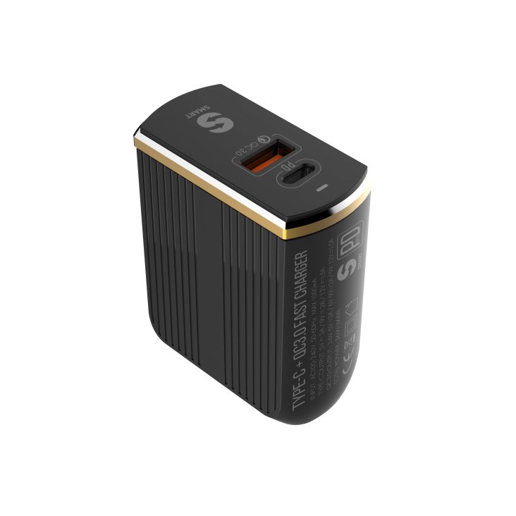 LDNIO A2502C PD+QC3.0 Dual Port Fast Charging Adapter - LDNIO A2502C — 3