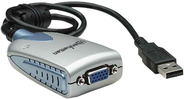 Manhattan Hi-Speed USB 2.0 SVGA Converter - 179225 — 2