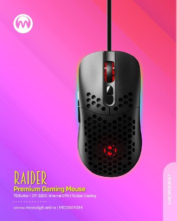 Microdigit Raider Gaming Mouse - MD2009GM — 3