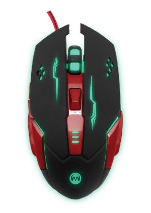 Microdigit RAIDER Wired Gaming Mouse Combo with Mouse Pad- MD2011GM — 2