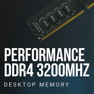 PNY Performance 8GB DDR4 DRAM 3200MHz (PC4-25600) Computer Memory - MD8GSD43200 — 3