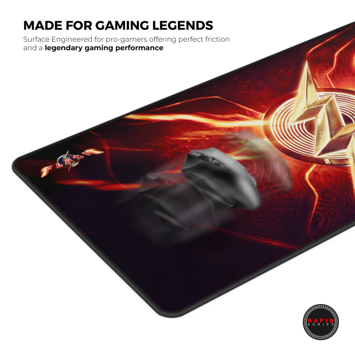 Cybeart The Flash Gaming Desk Mat XXL - MP-RA90-FL02 — 5