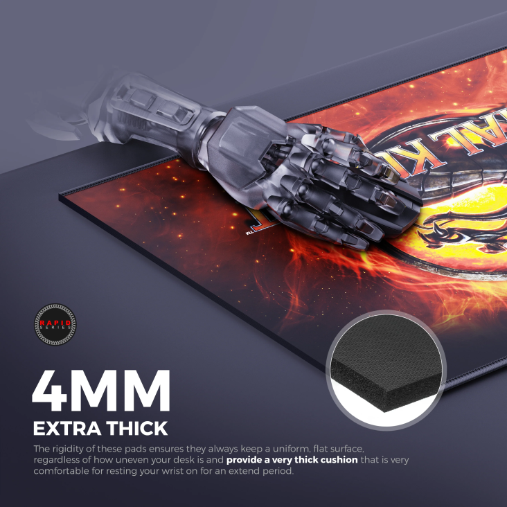 Cybeart Mortal Kombat Gaming Mouse Pad XXL - MP-RA90-MK07 — 7
