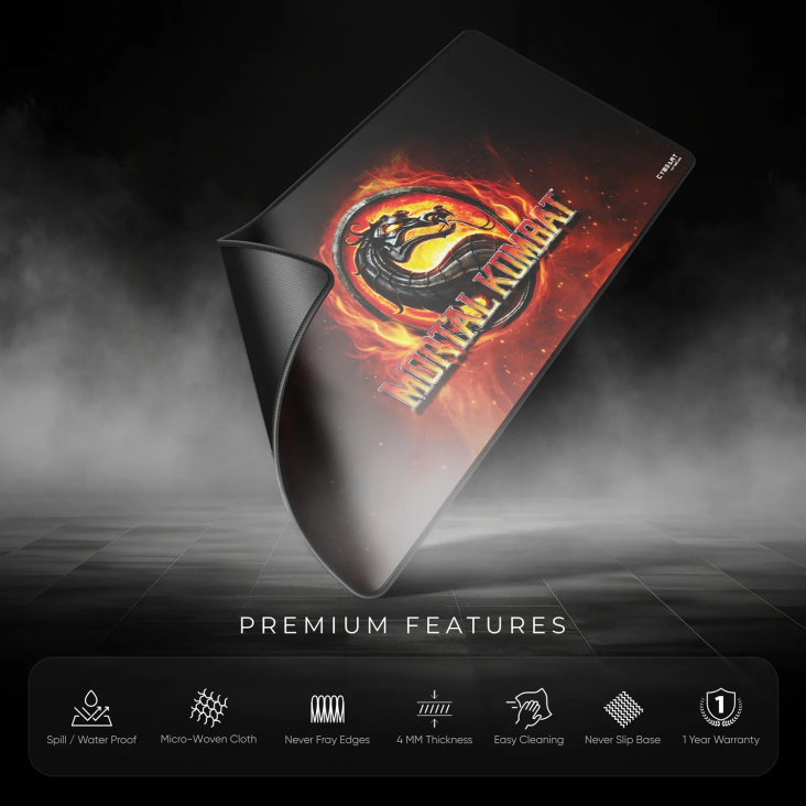 Cybeart Mortal Kombat Gaming Mouse Pad XXL - MP-RA90-MK07 — 8