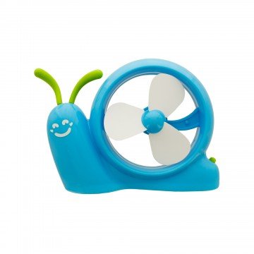 Battery Operated Snail USB Fan - OD411 — 2