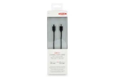 Ednet USB Type-C Cable - Type C - Type C, M/M — 5