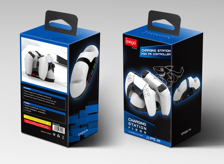 Ipega Fast Charging Station for PS5 Controller - PG-P5008 — 6