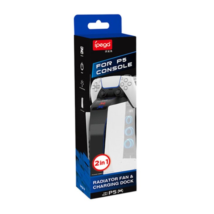 Ipega PS5 Controller Charger Station and Radiator Fan 2-in-1 - PG-P5015 — 6