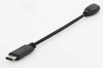 Ednet USB Adapter Cable - Type C - Micro B, M/F — 3